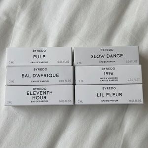 Byredo eau de Parfum discovery sampler